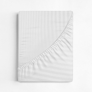 Prześcieradło 100 x 200 Żakardowe z Gumką Biały