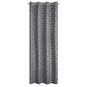 Zasłona 135 x 250 Dekoracyjna Blackout Kaja Grafit