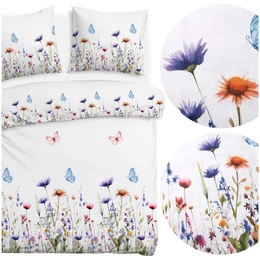 Pościel 220 x 200 3cz Flanela Bawełna Leta 31512/1