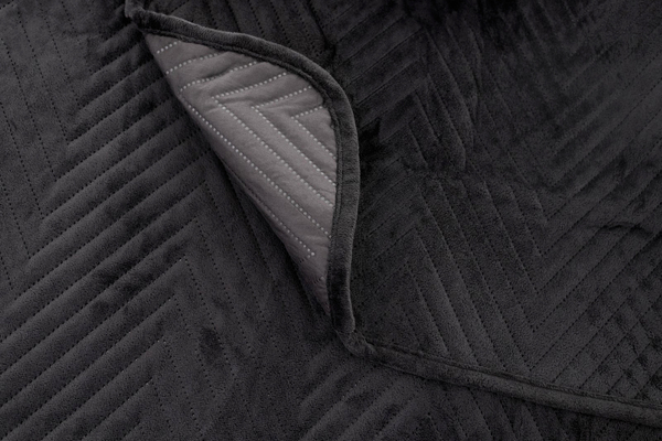 Bedspread 220 x 240 Embossed Velour Marieta 03