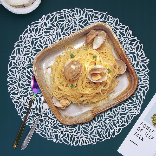 Podkładka fi 38 Dekoracyjna Sunny Okrągła Srebrny