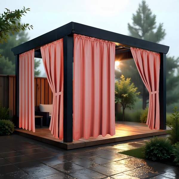 Zasłona 155 x 220 Ogrodowa Wodoodporna Rune A07