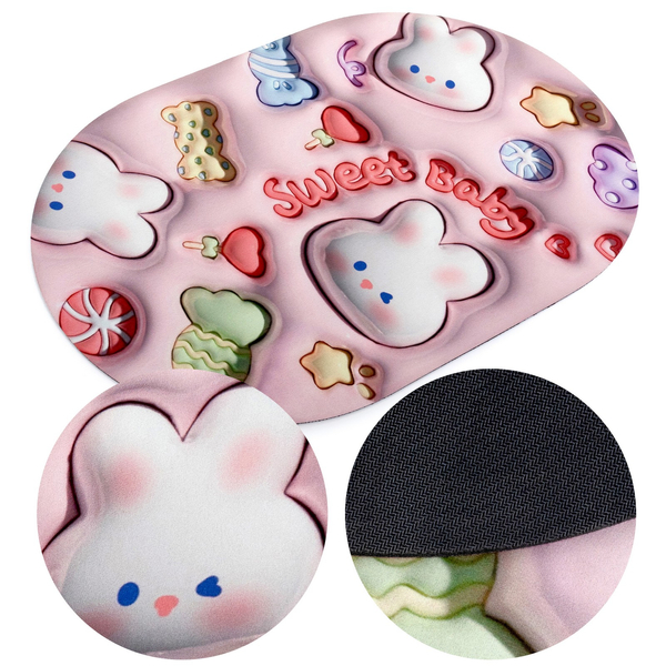 Mata łazienkowa 3D Antypoślizgowa Chłonna Magic 01