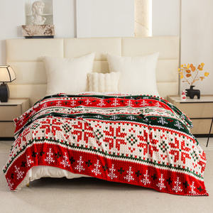 Koc 160 x 200 Mikrofibra Świąteczna Donato 08