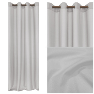 Curtain 140 x 250 Garden Eyelets Gaia Gray