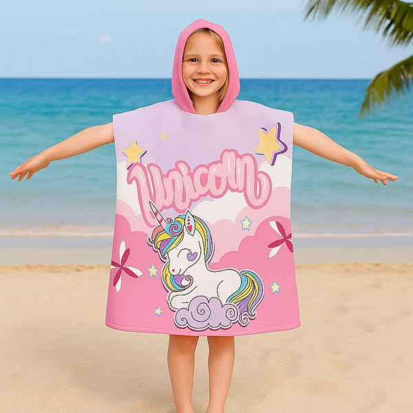 Bath Towel 60 x 120 Poncho Hood 55