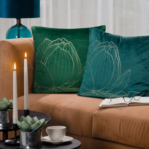 45 x 45 Decorative Velvet BLINK19 Brick Pillowcase