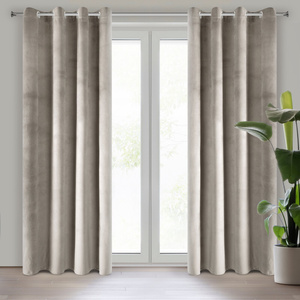 Curtain 140 x 250 Ready Decorative Pierre Beige