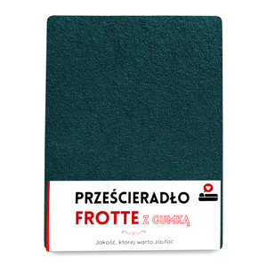 Terry sheet 90 x 200 with elastic Gaja 47