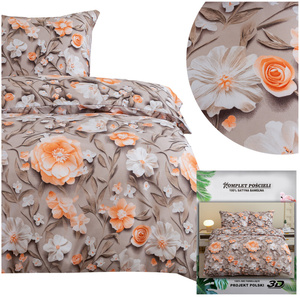 Bedding 140 x 200 2cz Satin Maria 3292