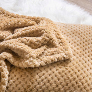 Blanket 70 x 150 Microfiber Jacquard Monte Beige