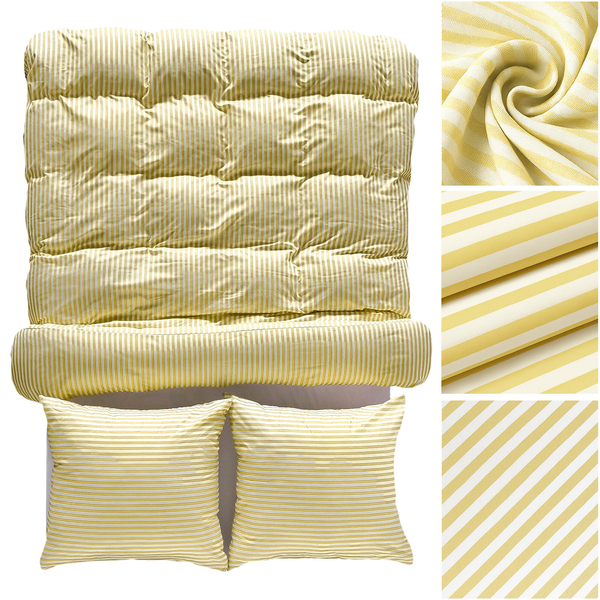 Pościel 220 x 200 3cz Mikrofibra w Pasy Eusebia Home 11