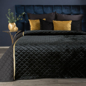 Bedspread 220 x 240 Decorative Kristin Black