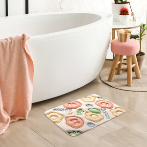 Magic 28 3D Non-Slip Absorbent Bathroom Mat