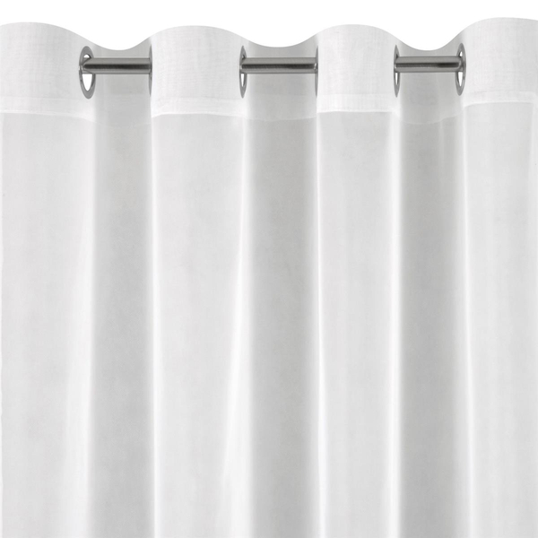 Lucy Decorative Curtain 400 x 150 White Throw