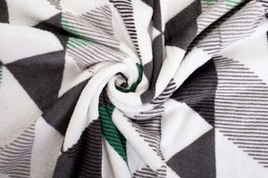 Koc 160 x 200 Mikrofibra Pietro Trójkąty 03