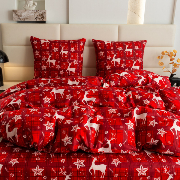 Pościel 220 x 200 3cz Gładka Eusebia Home 20