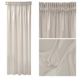 Zasłona 140 x 270 Dekoracyjna Pierre Cardin Sibel Beż