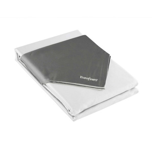 Bedding 220 x 200 3cz Satin Nova3 White + Steel