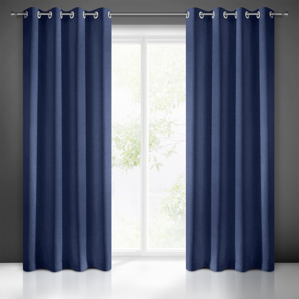 Zasłona Dekoracyjna Rita 140 x 250 Przel Granatowy
