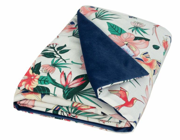 Blanket 75 x 100 Cotton Satin + Velvet 06