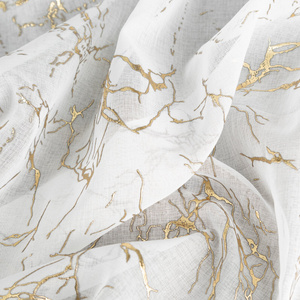 Firana 140 x 250 Dekoracyjna Przelotki MARTA B+Zł