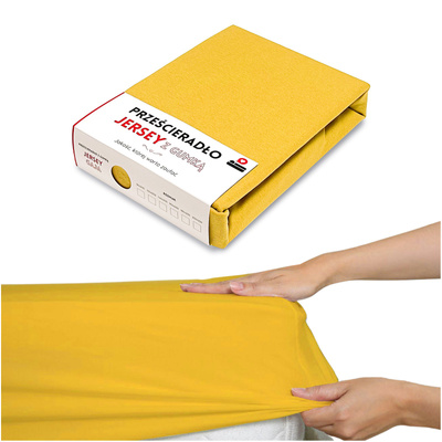 Prześcieradło 140 x 200 Jersey z Gumką Gaja 41
