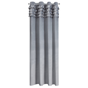 Curtain 140 x 250 Decorative Eyelets Erin Silver