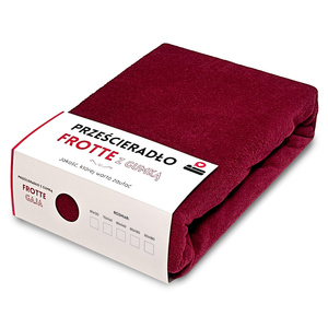 Prześcieradło 80 x 160 Frotte z Gumką Gaja 18