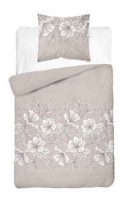 Bedding 140 x 200 2pcs Asti Satin Cotton 5086A