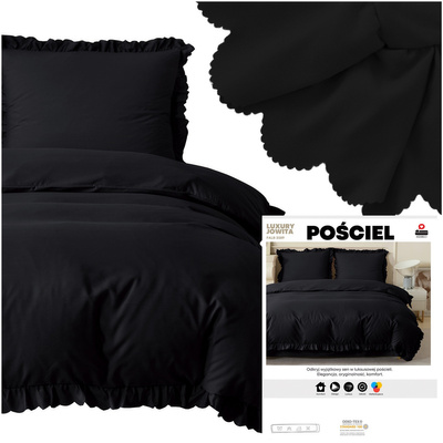 Pościel 140 x 200 2cz z Falbaną Luxury Jowita 01