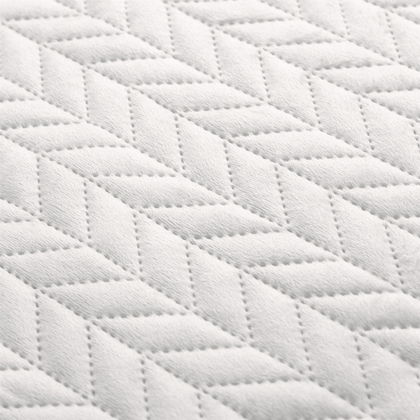 Narzuta 200 x 220 Pikowana Velvet Moxie Biały