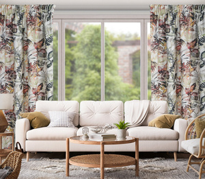 Zasłona Gotowa Adeline Taśma 140 x 270 Bia+Stal