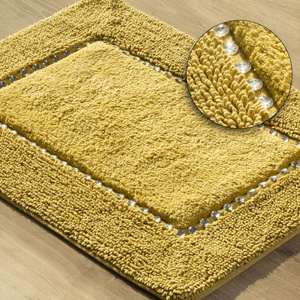 Cotton Rug 50 x 70 Chic Mustard