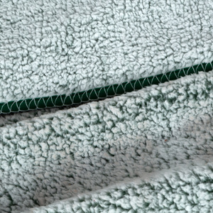 Blanket 170 x 210 Microfiber Lamb Koala Green+White