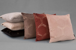 45 x 45 Decorative Velvet pillowcase BLINK12 Pink