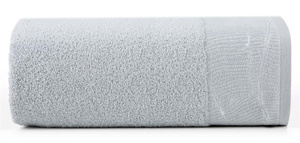 30 x 50 Bath Towel Cotton Metallic Silver