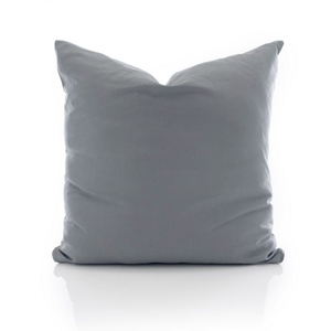 Cotton pillowcase 50 x 50 Solid Ola Graphite Graphite