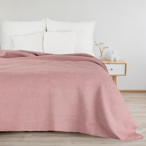 Blanket 180 x 220 Design Cotton-Acrylic Amber Powdered