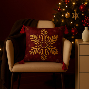 Poszewka 45 x 45 Świąteczna Panama 5384A