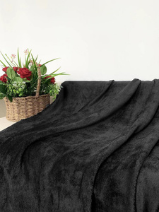 Blanket 200 x 220 Microfiber Solid Juana 01