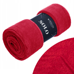 Blanket 150 x 200 Microfiber Solo Red