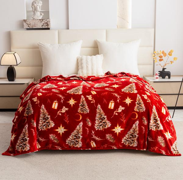 Koc 200 x 220 Mikrofibra Świąteczna Donato 14