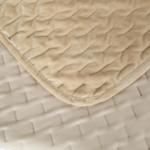 Bedspread 170 x 210 Embossed Velvet Tommaso 09