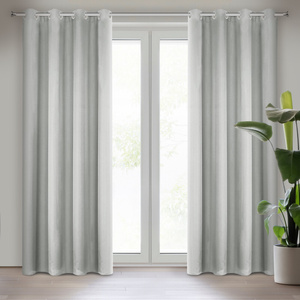 Rita Decorative Curtain 140 x 250 Steel Passage