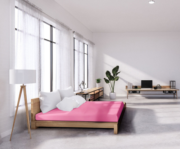 Prześcieradło 180 x 200 Z Gumką Dimi Ciemny Róż