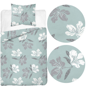 Bedding 140 x 200 2 pcs Flannel Cotton Laura 4945B