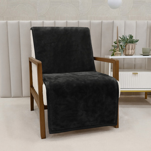 Koc 70 x 160 Akrylowy Jednolity Ciepły Yasemin 02