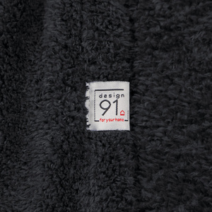 Blanket 70 x 160 Microfiber Lamb Lori Black