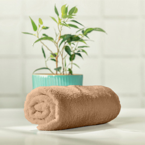 Set of towels 6pcs Tamara Beige 50x100
